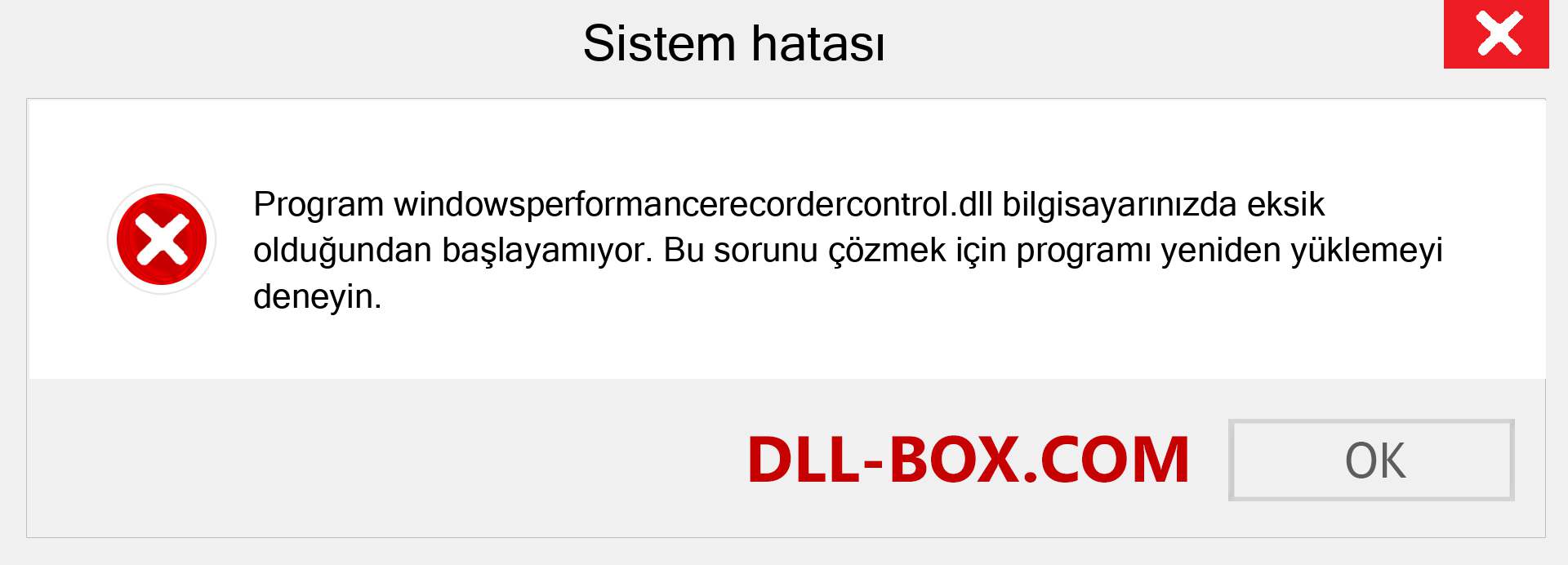 windowsperformancerecordercontrol.dll dosyası eksik mi? Windows 7, 8, 10 için İndirin - Windows'ta windowsperformancerecordercontrol dll Eksik Hatasını Düzeltin, fotoğraflar, resimler